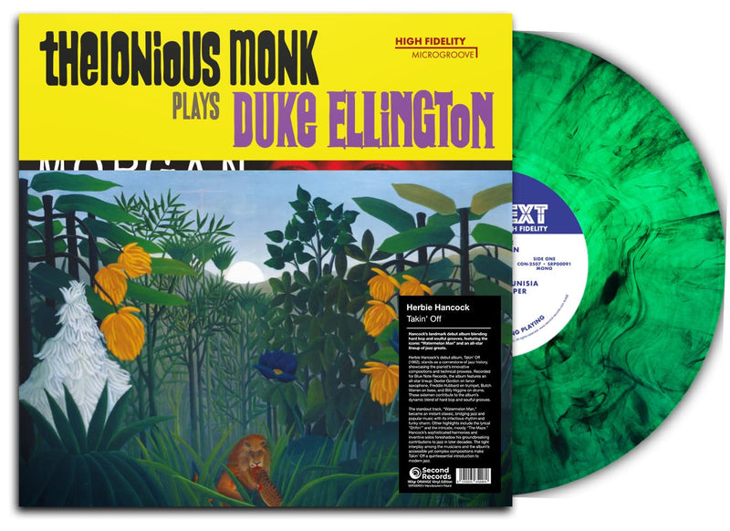 Lp-Thelonious Monk-Duke Ellington -Transparent Gre