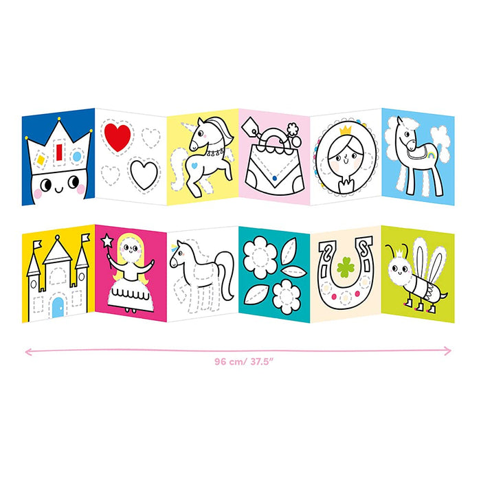 Banana Panda Libro da colorare looong: Pronto per disegnare il paese delle meraviglie 3+