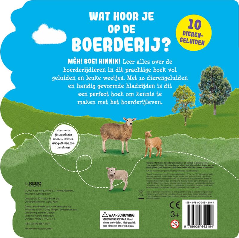 Geluidenboek Wat hoor je op de Boerderij?