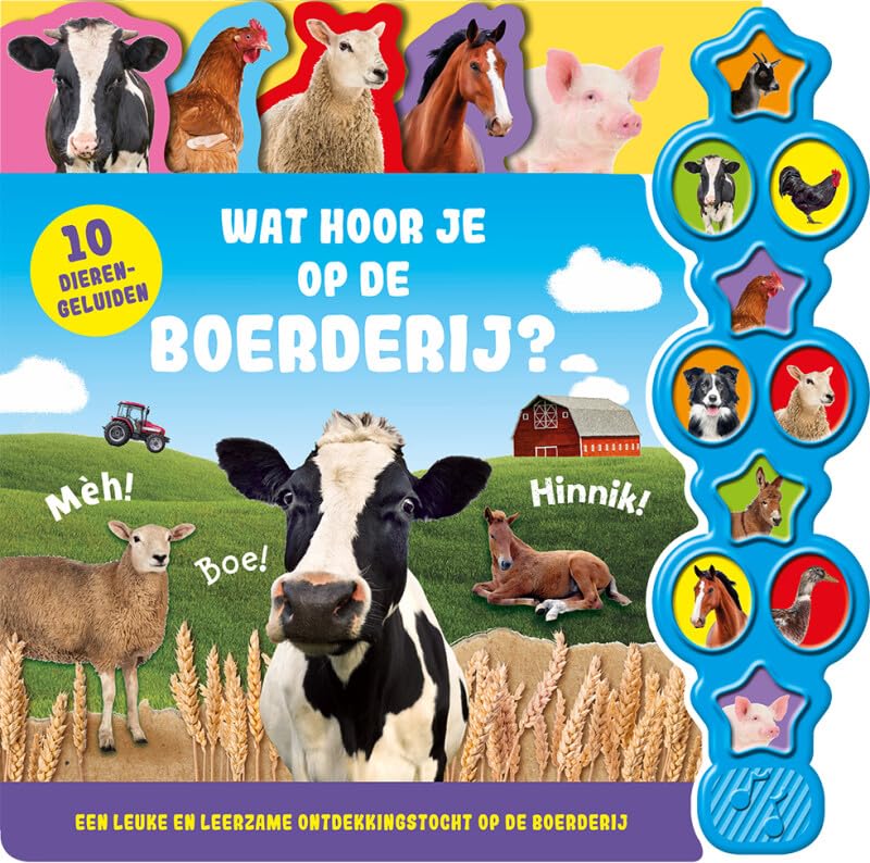 Geluidenboek Wat hoor je op de Boerderij?