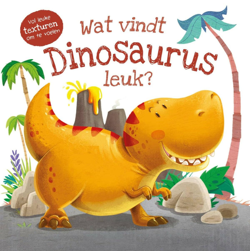 Wat vindt dinosaurus leuk?: Vol leuke texturen om te voelen