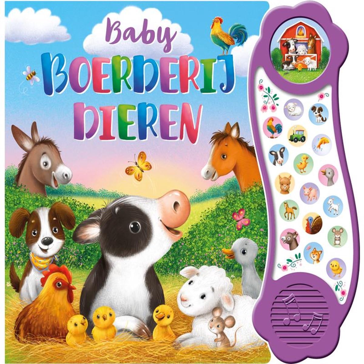 Rebo Publishers - Geluidenboek Baby Boerderijdieren