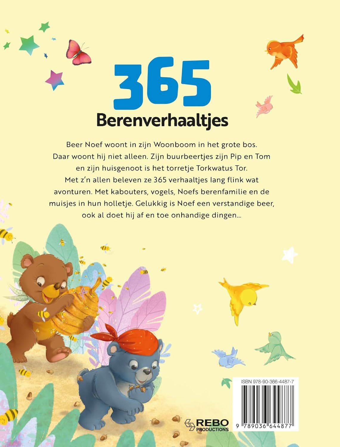 Rebo Publishers - 365 Berenverhaaltjes - Bosomslag