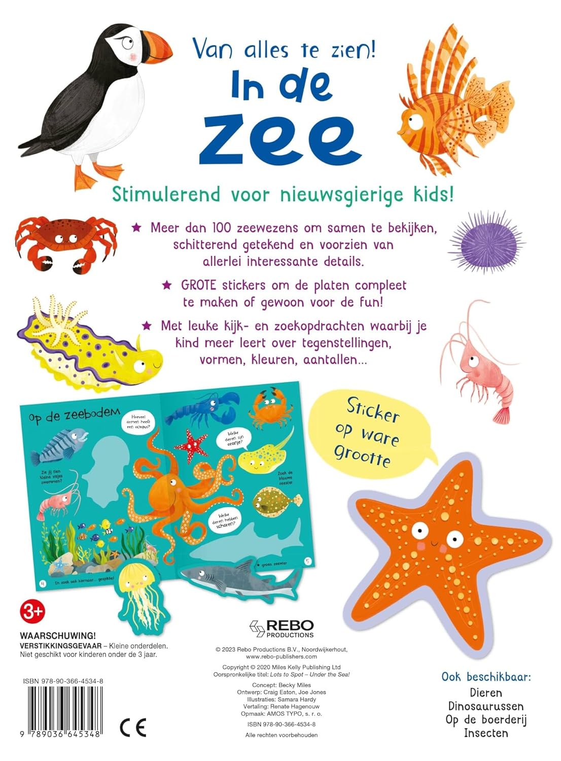 Rebo Publishers - In de Zee - Van Alles Te Zien!