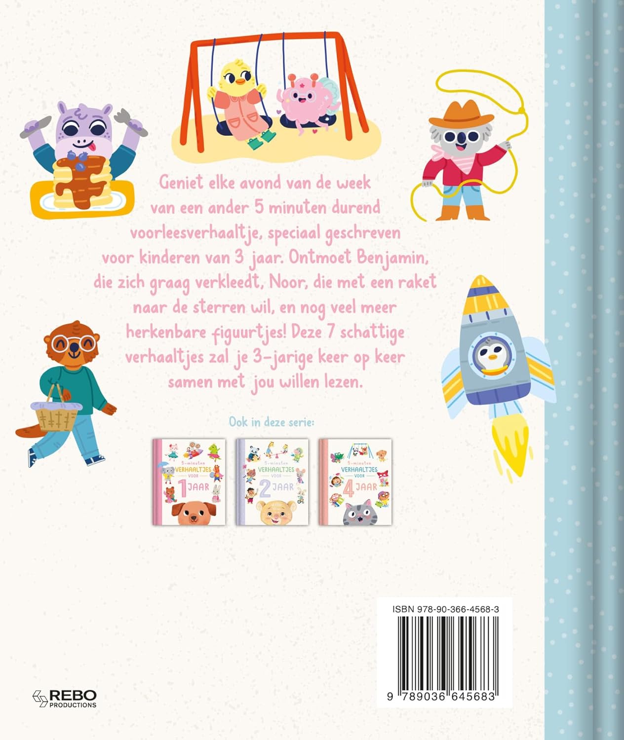 Rebo Publishers - 5-Minutenverhaaltjes Voor 3 Jaar