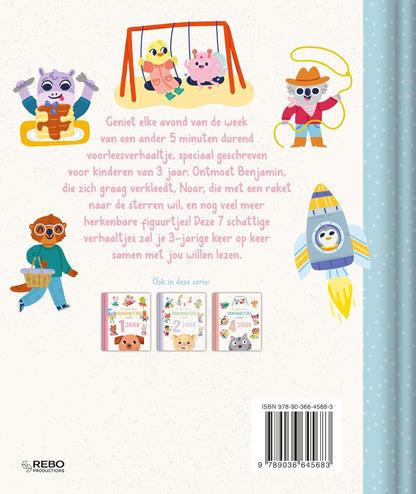 Rebo Publishers - 5-Minutenverhaaltjes Voor 3 Jaar