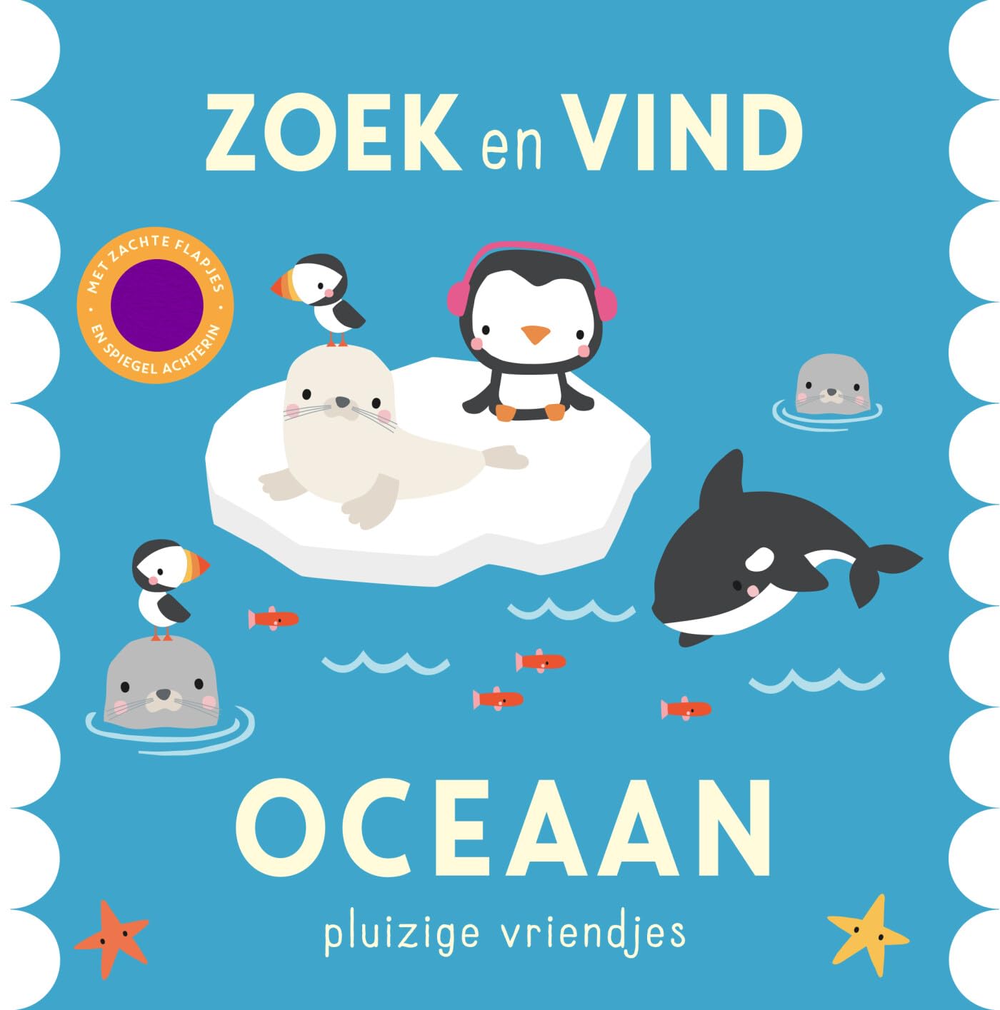 Rebo Publishers - Zoek en Vind - Oceaan Pluizige Vriendjes