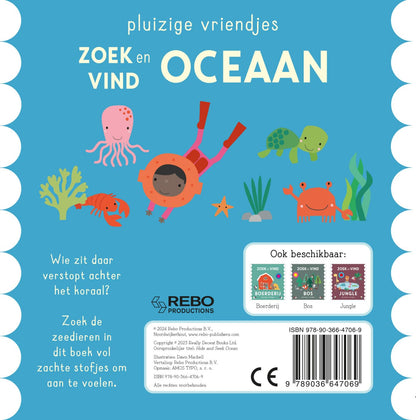 Rebo Publishers - Zoek en Vind - Oceaan Pluizige Vriendjes