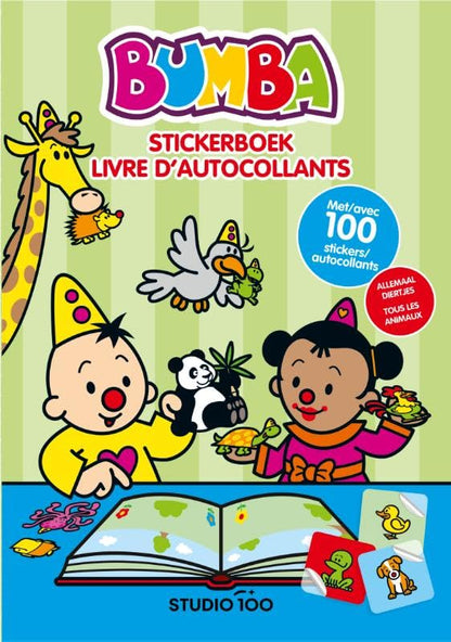 Studio 100 - Bumba Stickerboek - Dieren