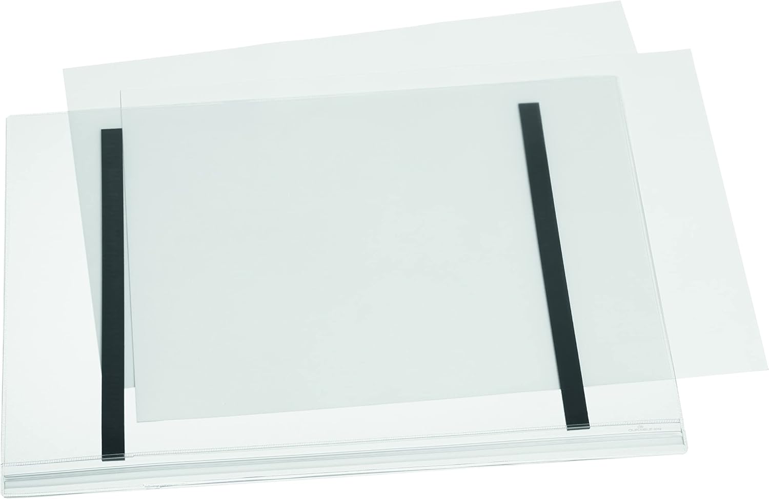 Durable Water-Resistant Pocket A3 Magnetic, Pack of 5 Document Holders Transparent, Ideal for Display ing Information Outdoors 501919