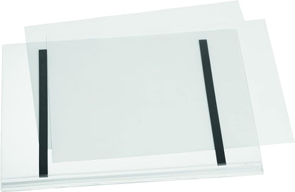 Durable Water-Resistant Pocket A3 Magnetic, Pack of 5 Document Holders Transparent, Ideal for Display ing Information Outdoors 501919