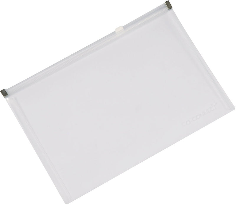 Q-Connect KF03672 Zip Pocket A5 Clear