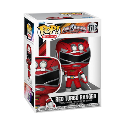 Funko Pop! TV: Power Rangers Turbo - Red Turbo Ranger - Collectable Vinyl Figure - Gift Idea - Official Merchandise - Toys for Kids & Adults - TV Fans - Model Figure for Collectors and Display