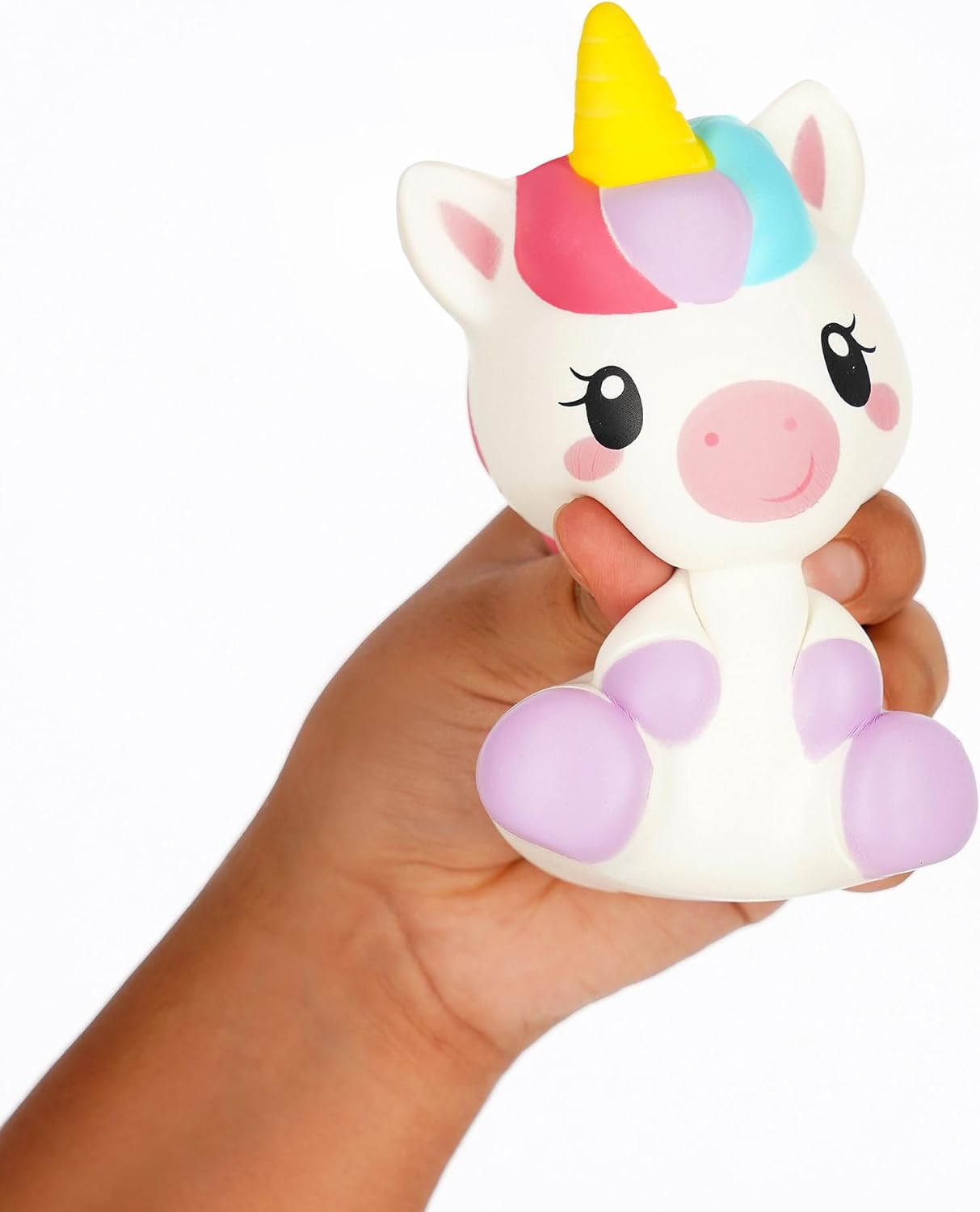 Legami - Anti-Stress Toy, Stress Less, Unicorn Theme, Polyurethane Material, 11.5 x 14.8 x 13.5 cm
