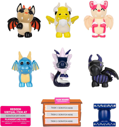 Adopt Me - 6 Figure Pets Multipack - D Dragons