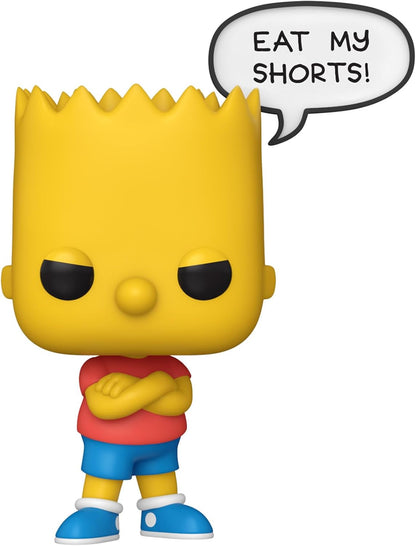 Funko Pop! Sayings: Simpsons - Bart Simpson - The Simpsons - Figurine en Vinyle à Collectionner - Idée de Cadeau - Produits Officiels - TV Fans