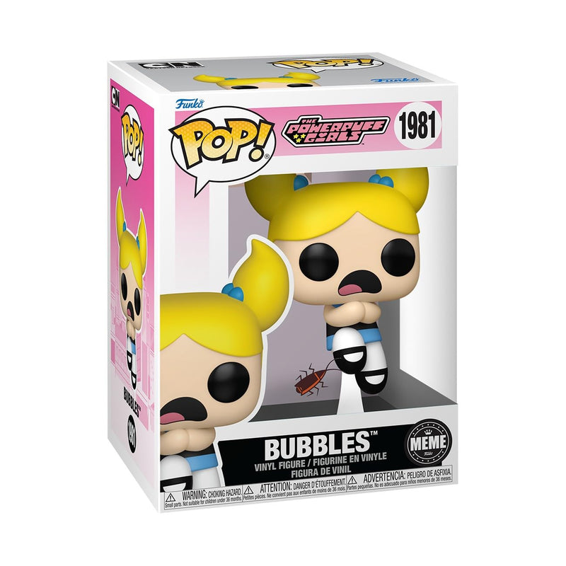 Funko Pop! Animation: Meme - Bubbles - the Powerpuff Girls - Collectable Vinyl Figure - Gift Idea - Official Merchandise - Toys for Kids & Adults - TV Fans - Model Figure for Collectors and Display
