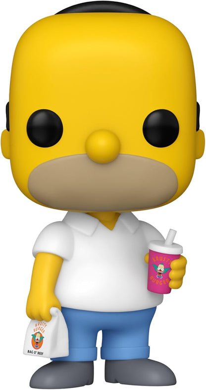 Funko Pop! TV: Simpsons 1- Homer Simpson - The Simpsons - Vinyl-Sammelfigur - Geschenkidee - Offizielle Handelswaren - Spielzeug Für Kinder und Erwachsene - TV Fans - Modellfigur Für Sammler