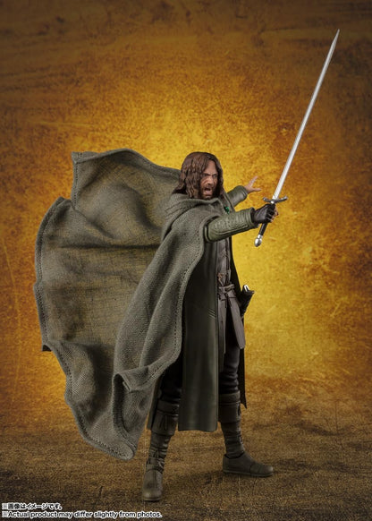 TAMASHII NATIONS - The Lord of The Rings - Aragorn (The Lord of The Rings: The Fellowship of The Ring) S.H.Figuarts Action Figure