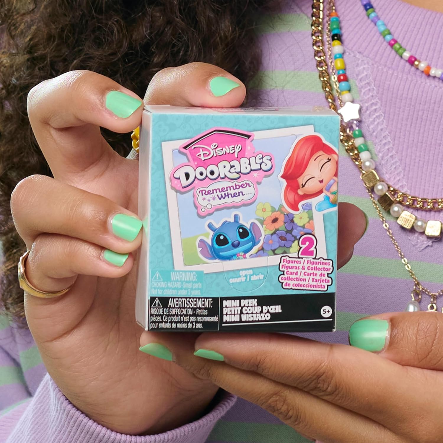 Just Play Disney Doorables Remember When Lil’ Moments Mini Peek, Collectible Toy Mini Figures, Kids Toys for Ages 5 Up
