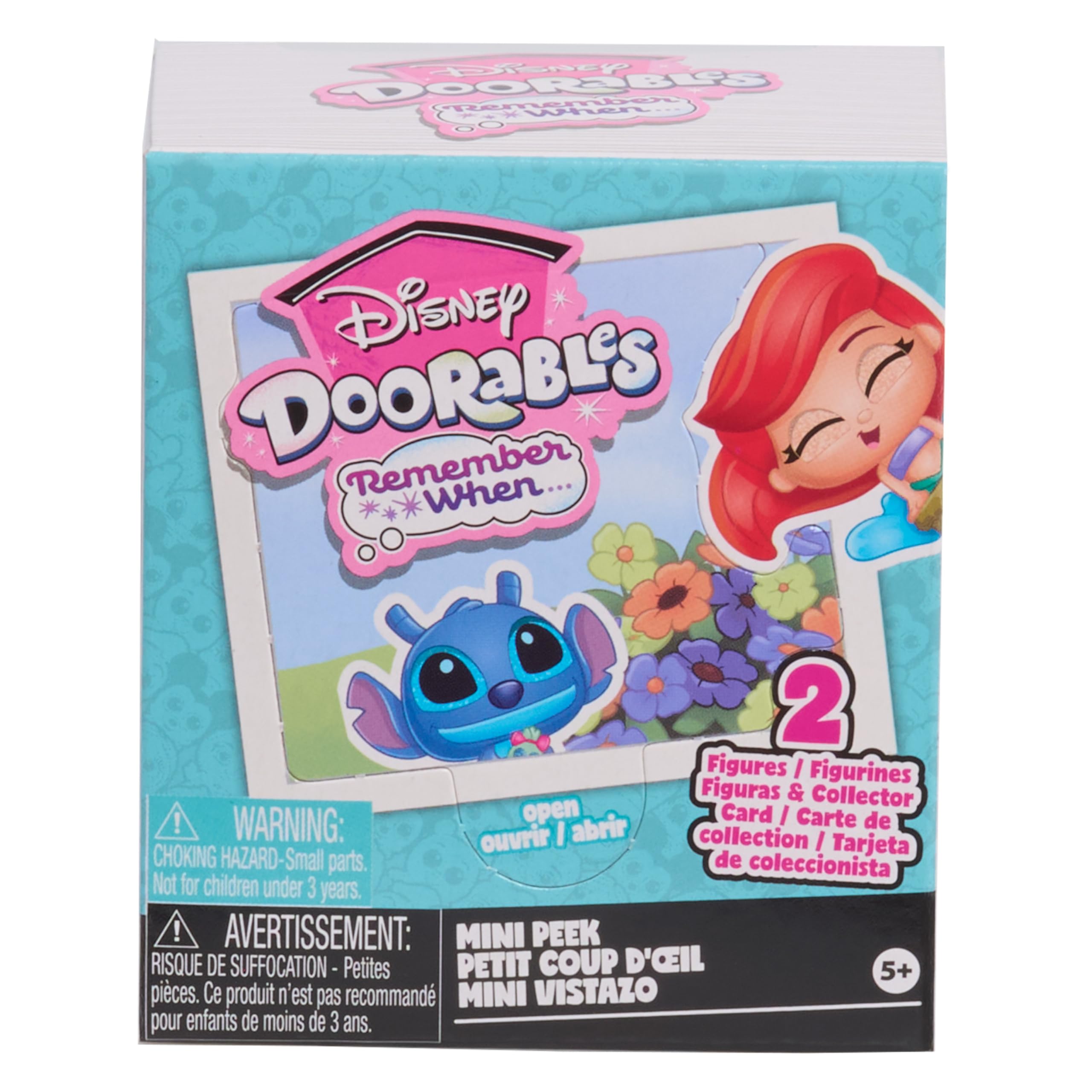 Just Play Disney Doorables Remember When Lil’ Moments Mini Peek, Collectible Toy Mini Figures, Kids Toys for Ages 5 Up