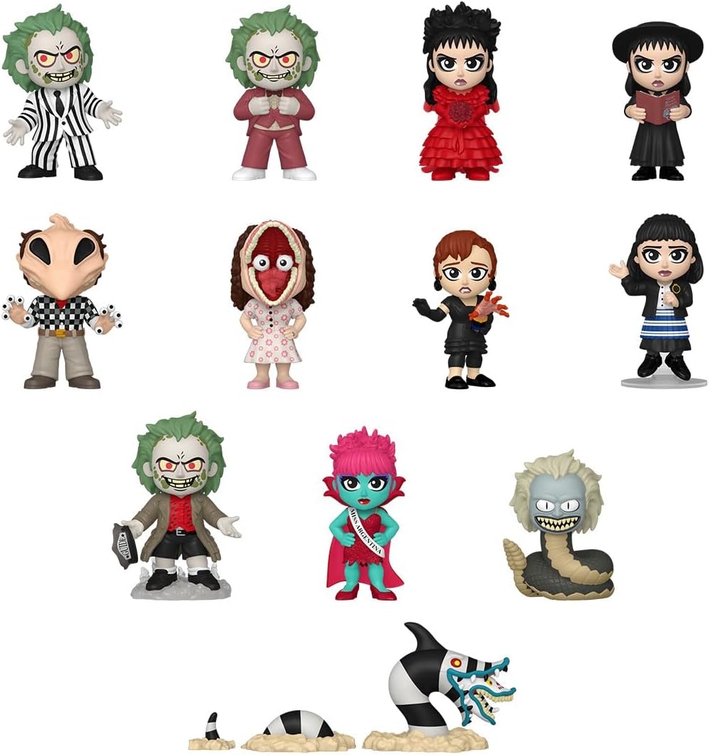 Funko Mystery Mini: Beetlejuice - 1 of 12 to Collect - Styles Vary- Vinyl-Sammelfigur - Geschenkidee - Offizielle Handelswaren - Spielzeug Für Kinder und Erwachsene - Movies Fans und Display