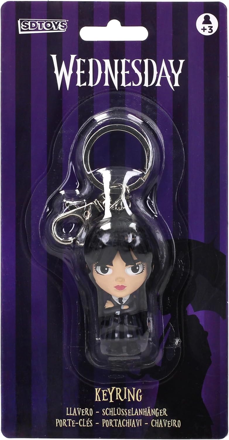 Wednesday Keychain Wednesday 7 Cm