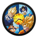 Kids Licensing Wall Clock, Black Dragon Ball, Grande