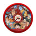 Kids Licensing Wall Clock, Red Once Piece, Grande