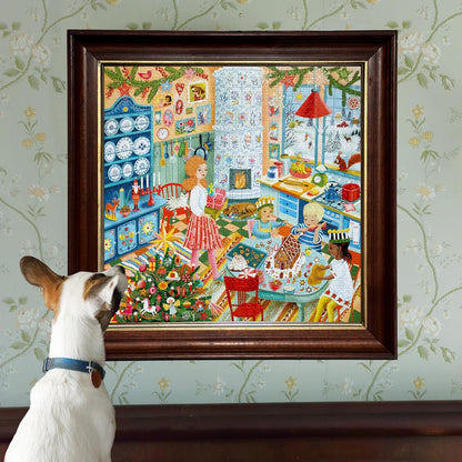 Eeboo - Puzzle 1000 Pcs - Swedish Holiday Kitchen (Epzt750)