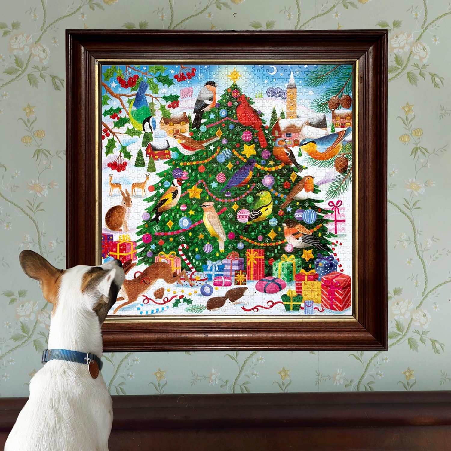 Eeboo - Puzzle 1000 Pcs - Christmas Songbirds (Epzt204)