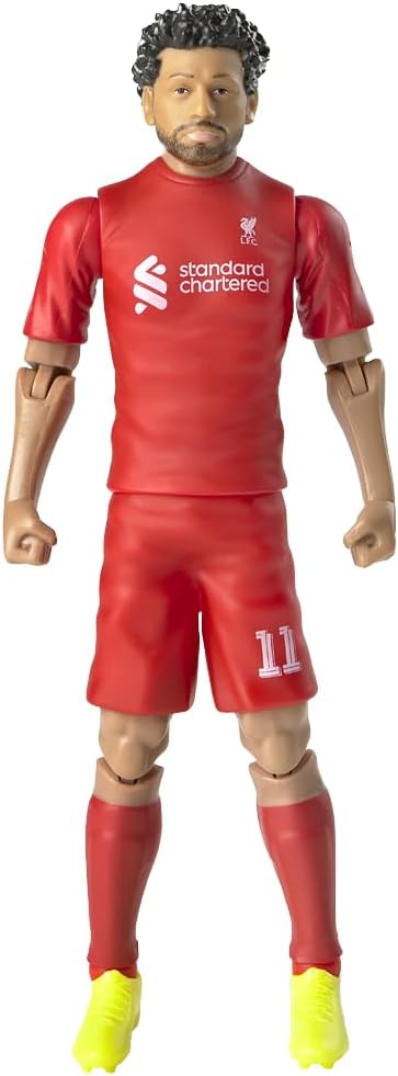 Sockers Banbo Toys Liverpool Salah voetbalfiguur om te verzamelen, 20,3 cm