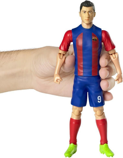 Sockers Banbo Toys FC Barcelona Lewandowski Verzamelbaar voetbalfiguur, 20,3 cm