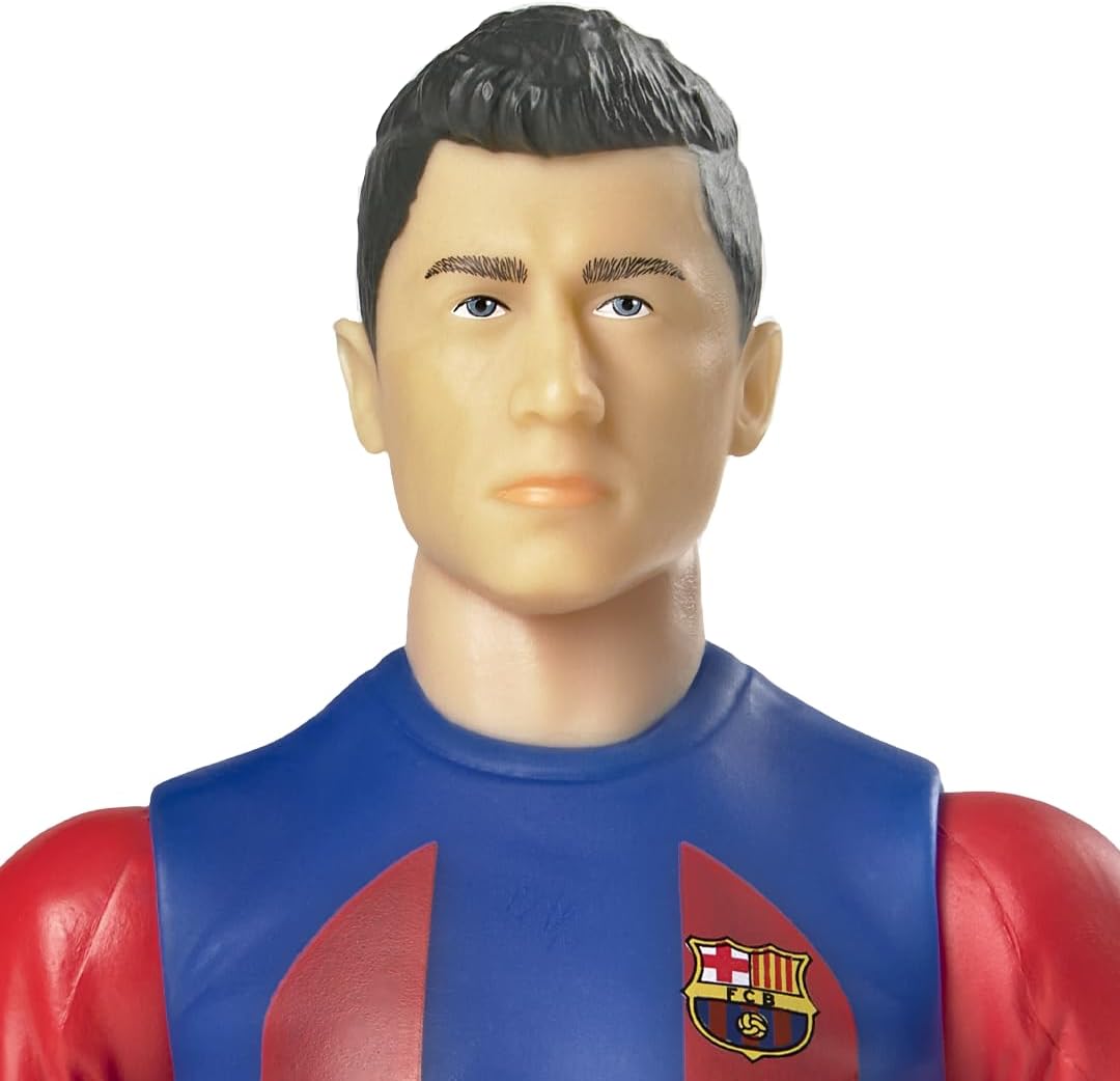 Sockers Banbo Toys FC Barcelona Lewandowski Verzamelbaar voetbalfiguur, 20,3 cm