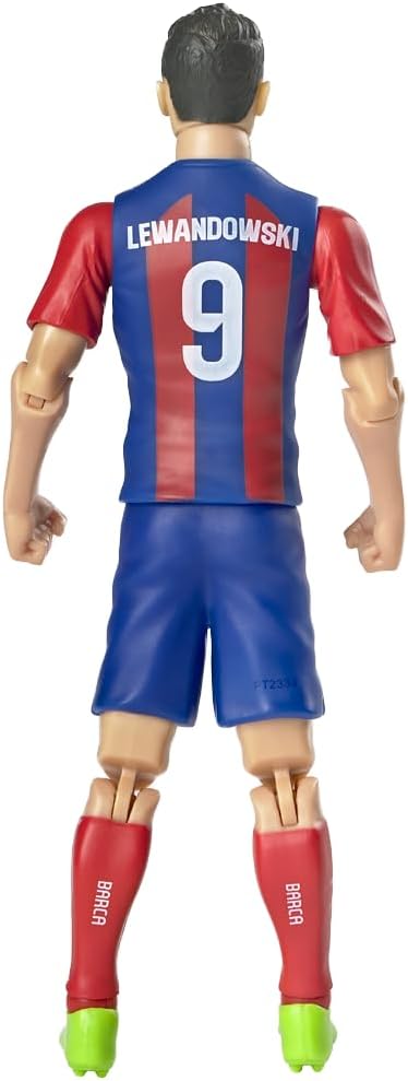 Sockers Banbo Toys FC Barcelona Lewandowski Verzamelbaar voetbalfiguur, 20,3 cm