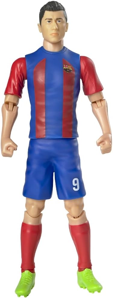 Sockers Banbo Toys FC Barcelona Lewandowski Verzamelbaar voetbalfiguur, 20,3 cm