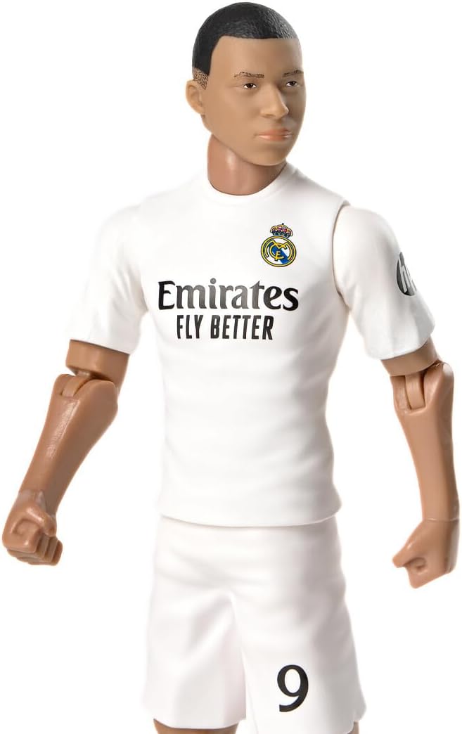 Banbo Toys: Real Madrid Sockers - Kylian Mbappe Action Figure (20Cm) (83620)