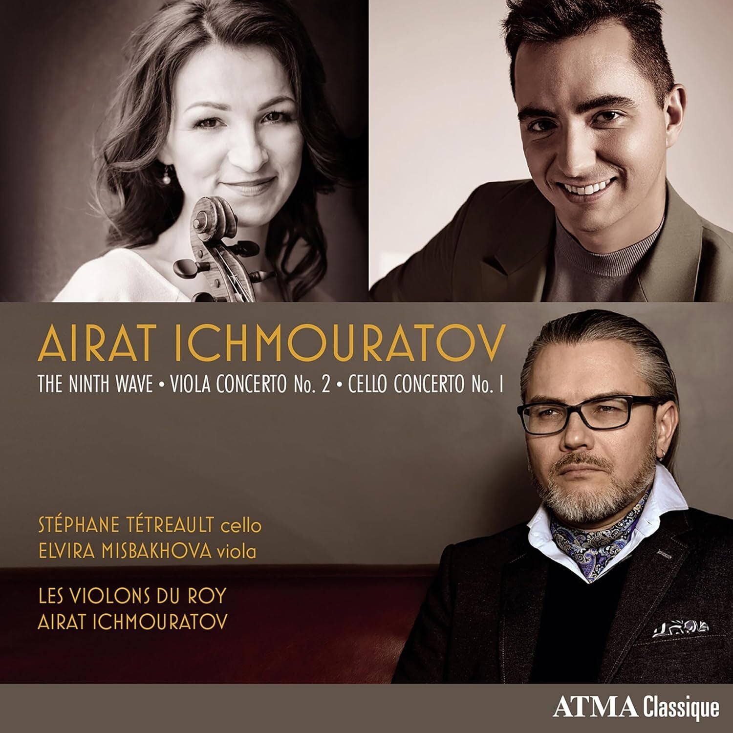 Airat Ichmouratov: The Ninth Wave/Viola Concerto No. 2/Cello...