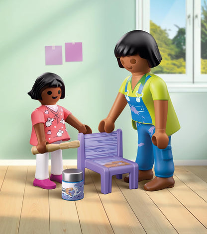 Playmobil Special Plus 71881 Children’s Special Makeup – Kids’ Face‑Painting Playset with Figure, Makeup Table & Accessories, Ages 4+
