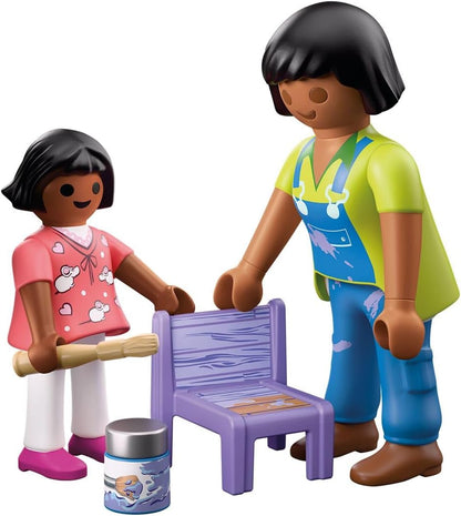 Playmobil Special Plus 71881 Children’s Special Makeup – Kids’ Face‑Painting Playset with Figure, Makeup Table & Accessories, Ages 4+
