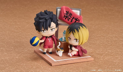 Qset+ Haikyu! Ionju Polishing & Tetsuro Kuroo Non-Scale-Kunststoff, lackiertes Endprodukt