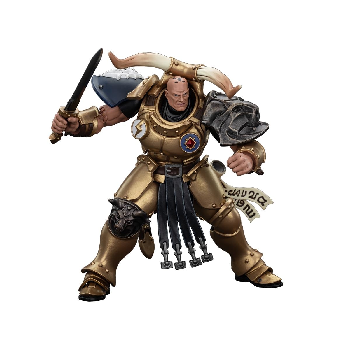 Warhammer Age of Sigmar Stormcast Eternals The Blacktalons Rostus Oxenhammer 1:18 Scale Action Figure