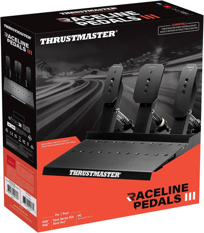 Thrustmaster Raceline Pedals III, Pedaliera Modulare per PS5, PS4, Xbox e PC