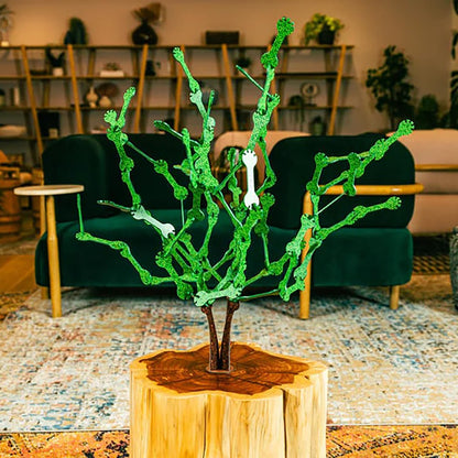 Branch Out! - A Creative Game of Balance, Strategize & Stack Leaves On The Tree to See How High You Can Go, Tabletop, Family-Kids Ages 6+, 1+ Players