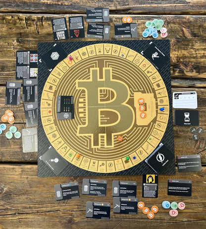 CRYPTOLY - The Bitcoin Strategy Game for the Whole Family! English Language Version, 2-6 Players from 8 Years, Board Game for Children and Adults