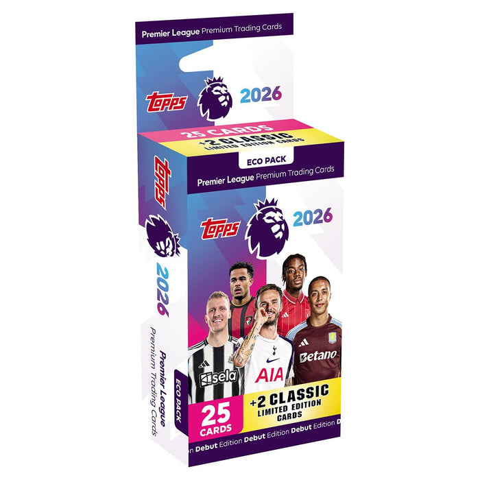 Topps Premier League 2025/26 Eco Pack Trading Cards