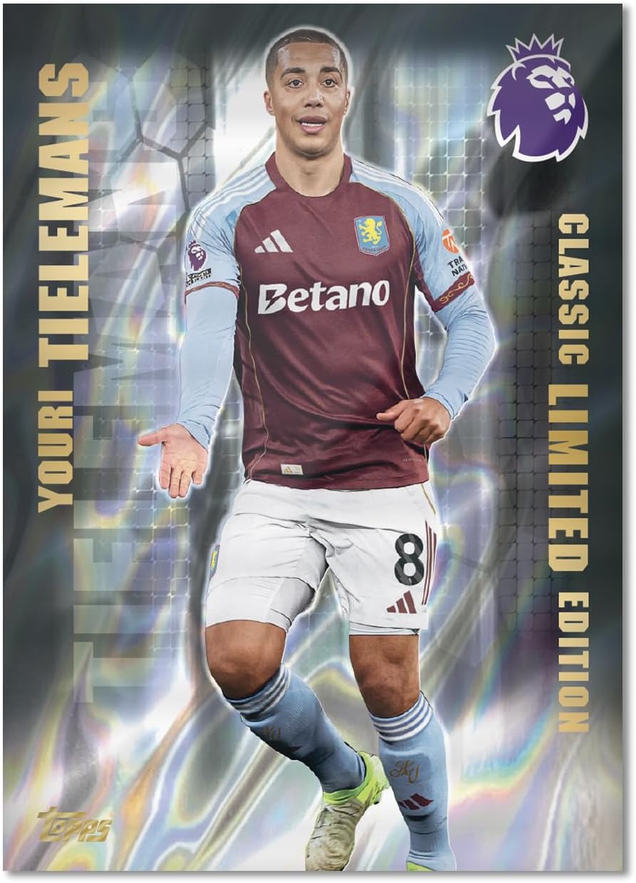 Topps Premier League 2026 - Debut Edition - Mega Multipack - contains 40 cards plus 3 random Classic LE cards.