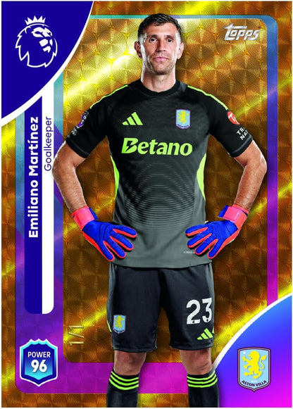 Topps Premier League 2026 - Debut Edition - Mega Multipack - contains 40 cards plus 3 random Classic LE cards.