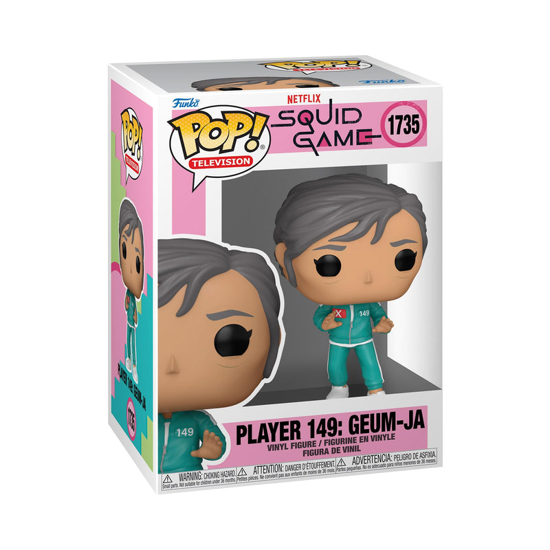 Funko POP! TV: Squid Game S3- Player 149: Geum-Ja - Vinyl-Sammelfigur - Geschenkidee - Offizielle Handelswaren - Spielzeug Für Kinder und Erwachsene - TV Fans - Modellfigur Für Sammler und Display