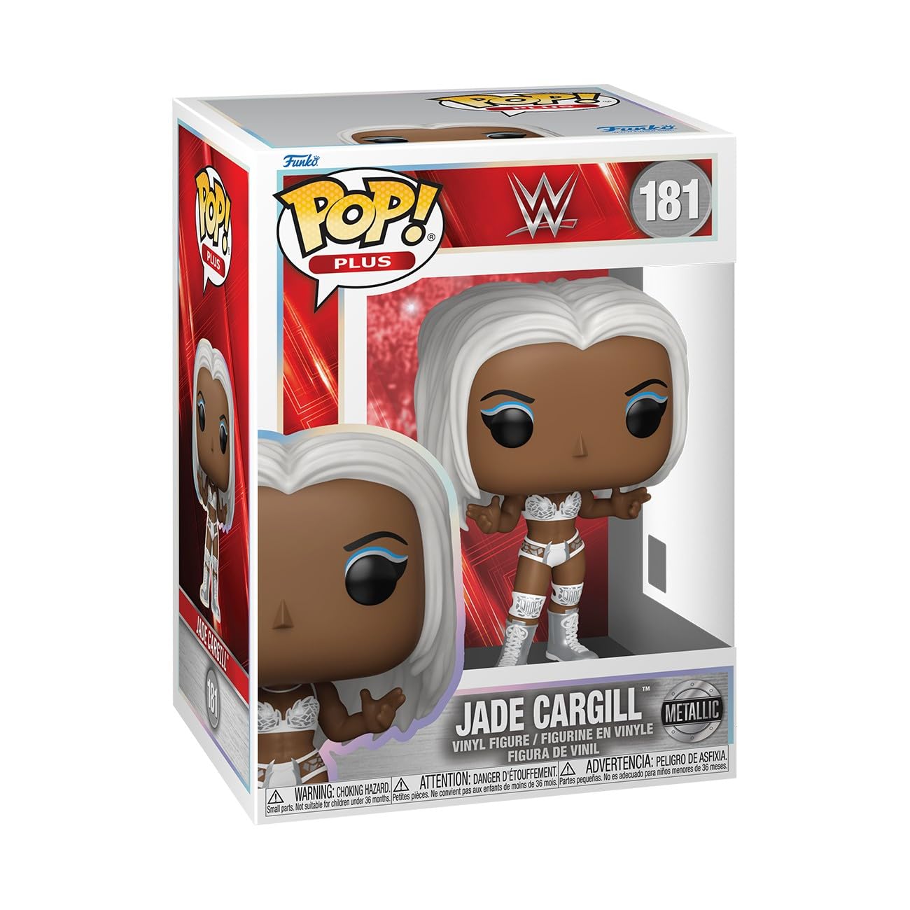 Funko Pop! Plus: WWE - Jade Cargill - Metallic - Collectable Vinyl Figure - Gift Idea - Official Merchandise - Toys for Kids & Adults - Sports Fans - Model Figure for Collectors and Display